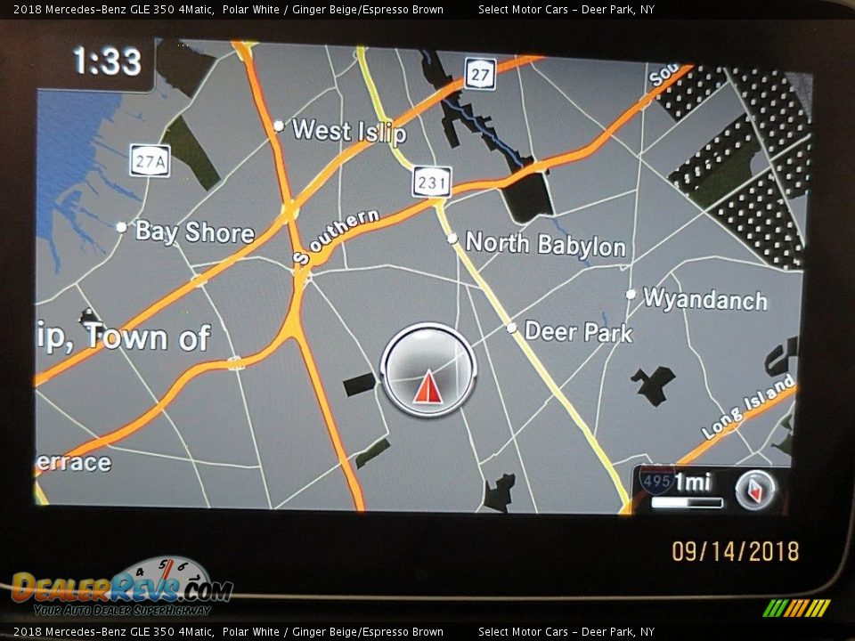 2018 Mercedes-Benz GLE 350 4Matic Polar White / Ginger Beige/Espresso Brown Photo #20