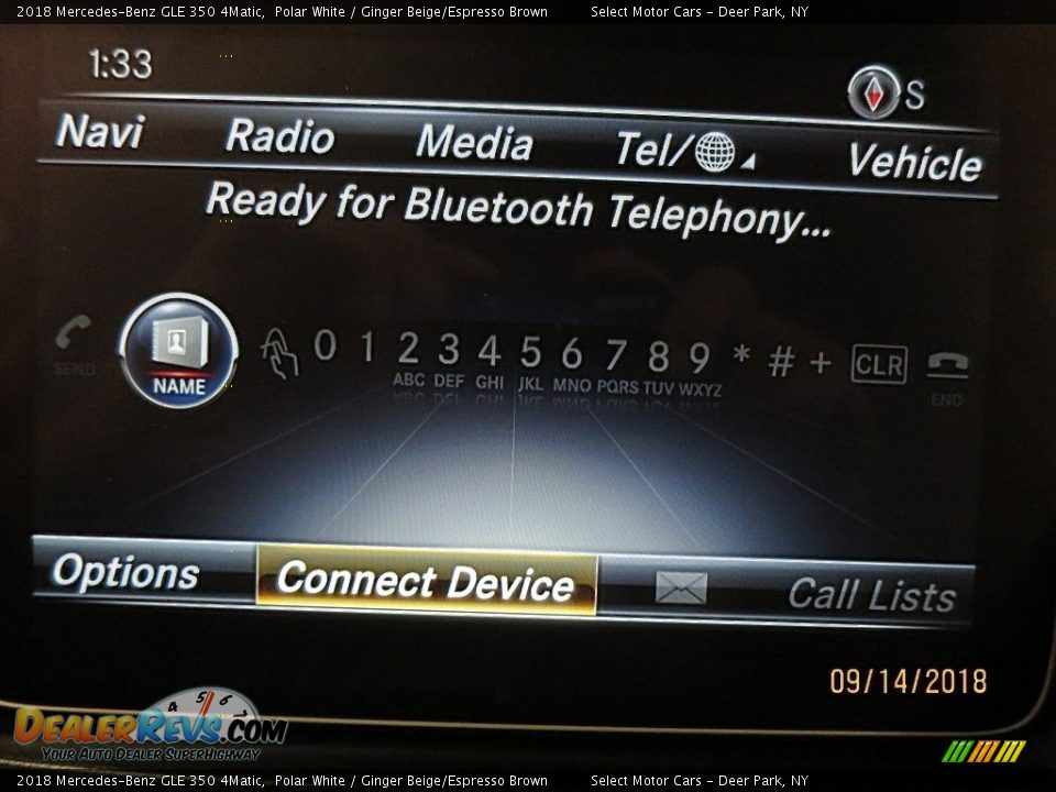 2018 Mercedes-Benz GLE 350 4Matic Polar White / Ginger Beige/Espresso Brown Photo #22