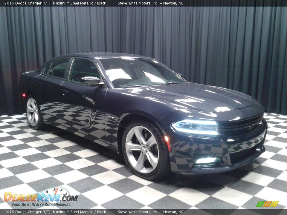 2016 Dodge Charger R/T Maximum Steel Metallic / Black Photo #4