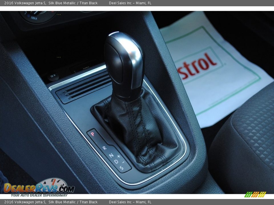 2016 Volkswagen Jetta S Silk Blue Metallic / Titan Black Photo #15