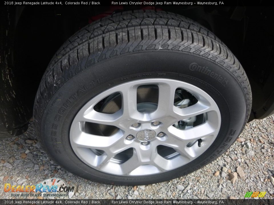 2018 Jeep Renegade Latitude 4x4 Colorado Red / Black Photo #8