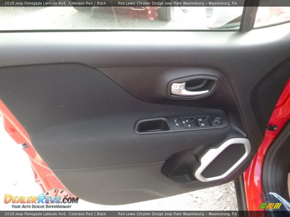 2018 Jeep Renegade Latitude 4x4 Colorado Red / Black Photo #12
