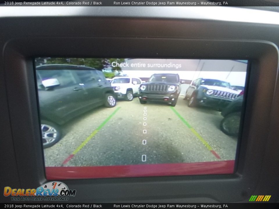 2018 Jeep Renegade Latitude 4x4 Colorado Red / Black Photo #16