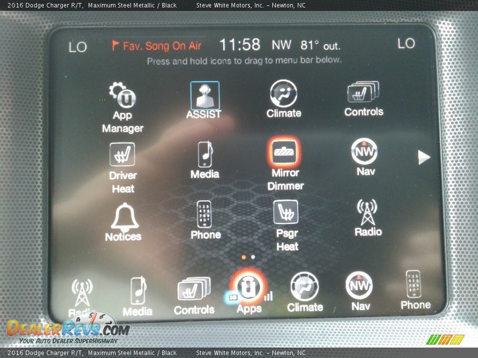 2016 Dodge Charger R/T Maximum Steel Metallic / Black Photo #26