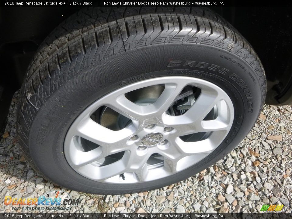 2018 Jeep Renegade Latitude 4x4 Black / Black Photo #7