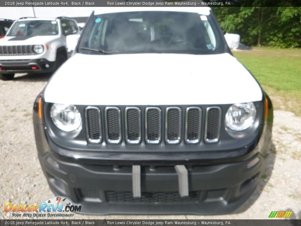 2018 Jeep Renegade Latitude 4x4 Black / Black Photo #9