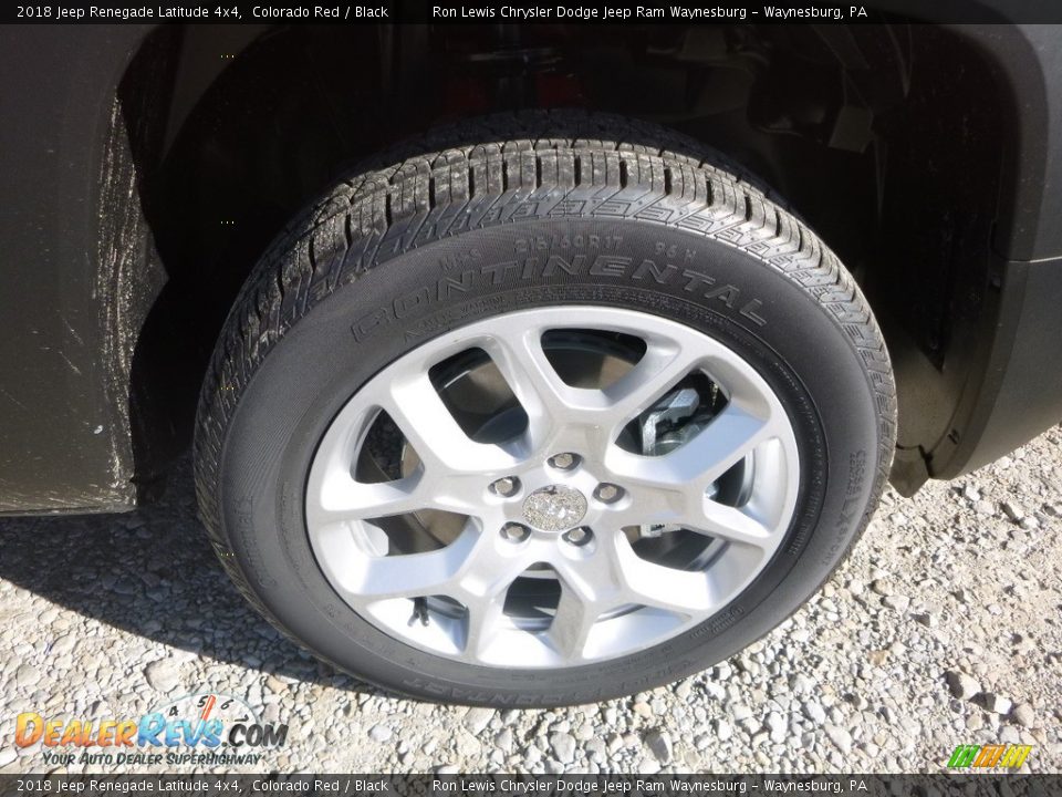 2018 Jeep Renegade Latitude 4x4 Colorado Red / Black Photo #9