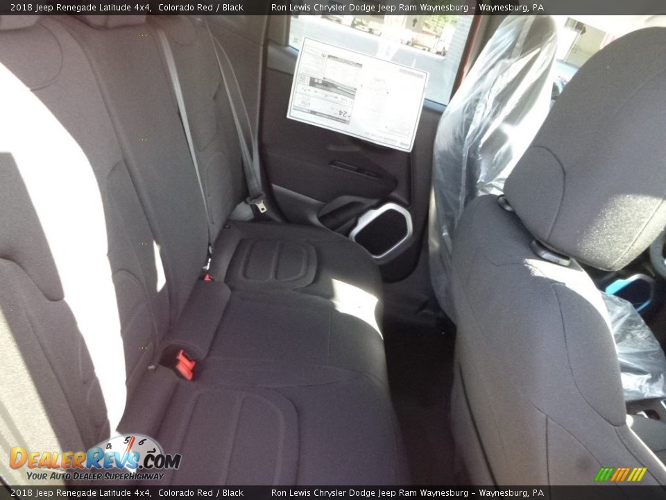 2018 Jeep Renegade Latitude 4x4 Colorado Red / Black Photo #12
