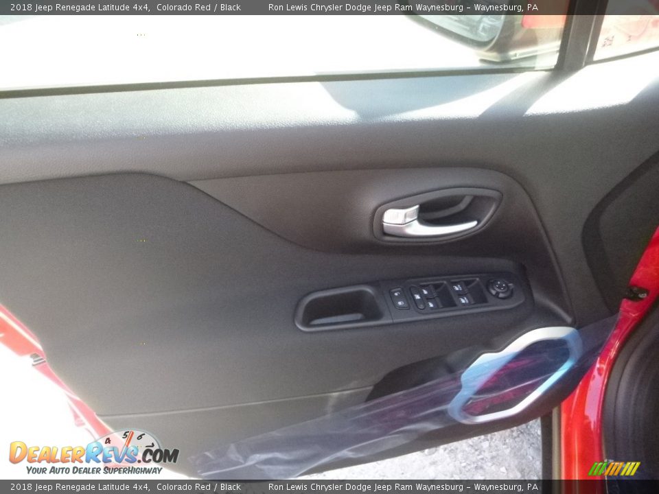 2018 Jeep Renegade Latitude 4x4 Colorado Red / Black Photo #13