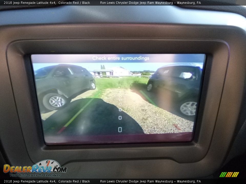 2018 Jeep Renegade Latitude 4x4 Colorado Red / Black Photo #18