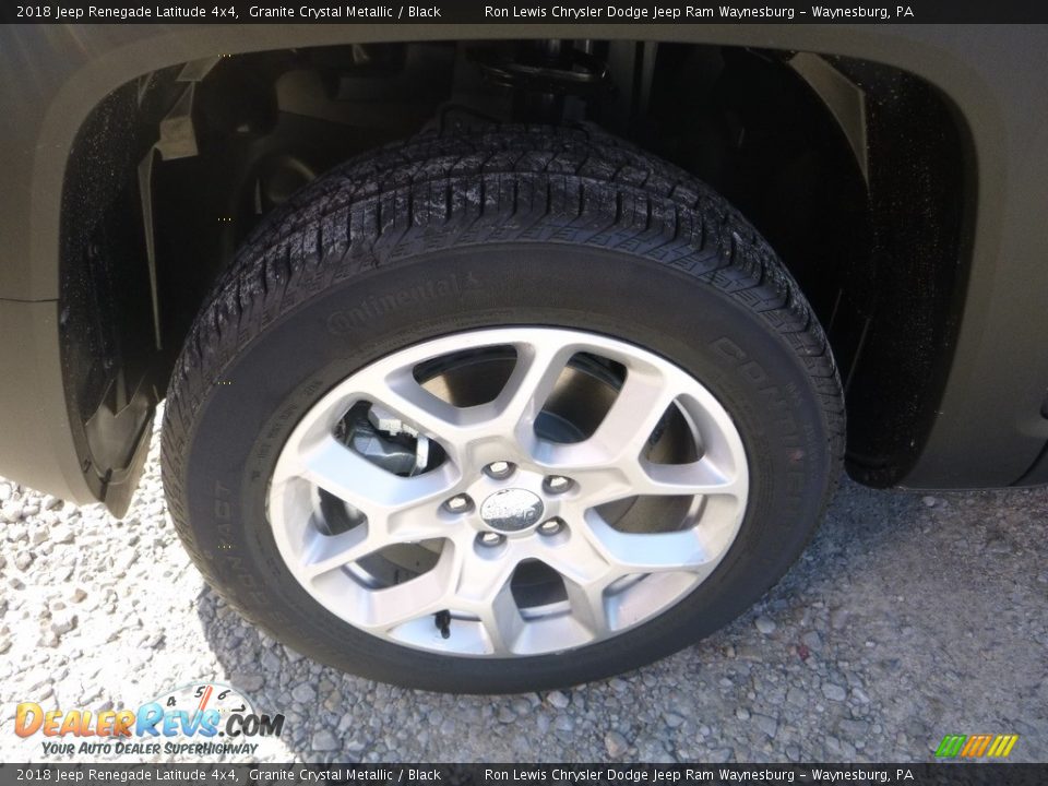 2018 Jeep Renegade Latitude 4x4 Granite Crystal Metallic / Black Photo #2