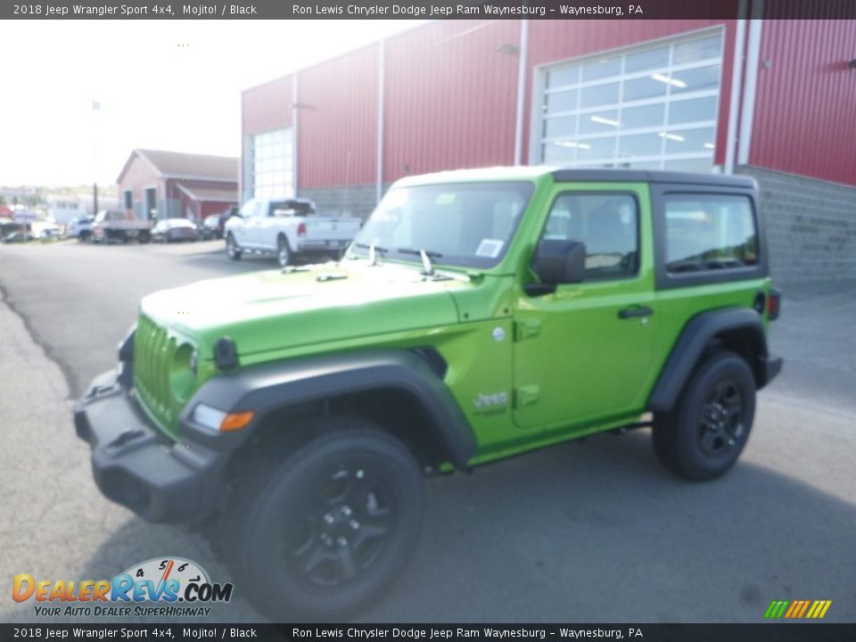 2018 Jeep Wrangler Sport 4x4 Mojito! / Black Photo #1