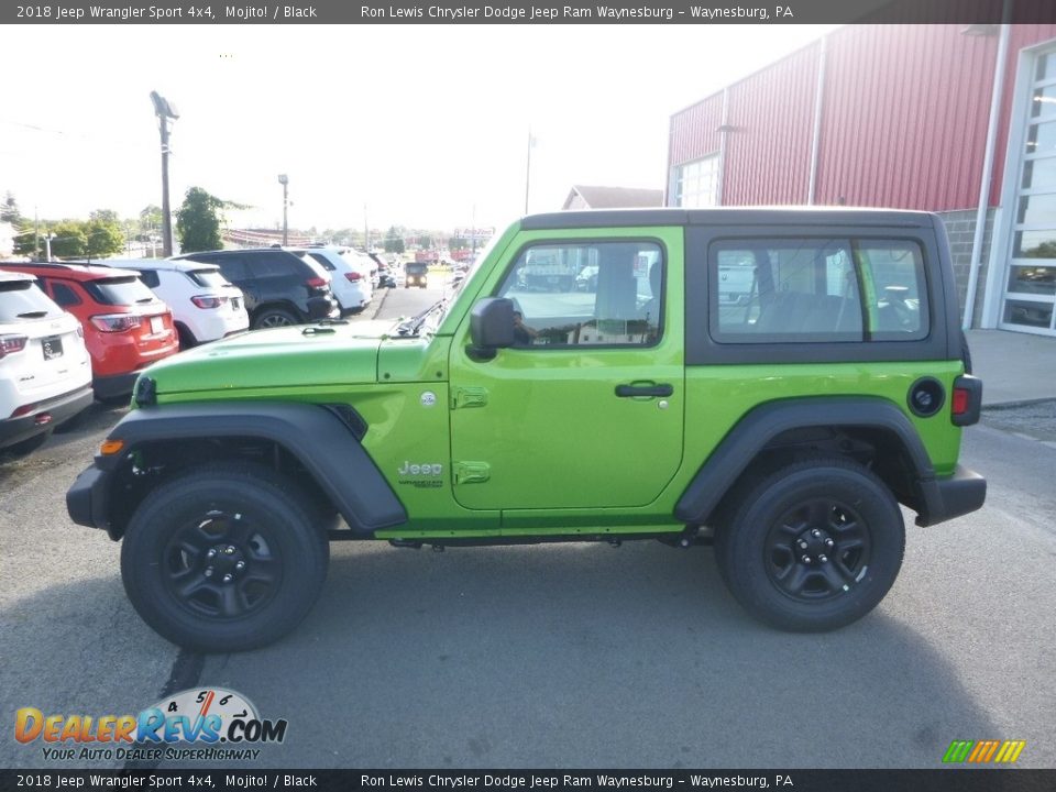 2018 Jeep Wrangler Sport 4x4 Mojito! / Black Photo #2