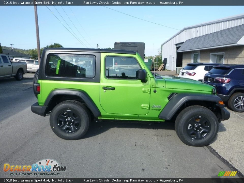 2018 Jeep Wrangler Sport 4x4 Mojito! / Black Photo #6