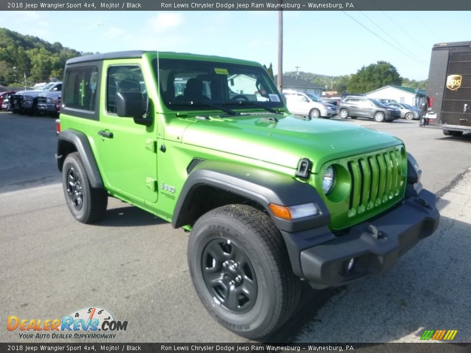 2018 Jeep Wrangler Sport 4x4 Mojito! / Black Photo #7