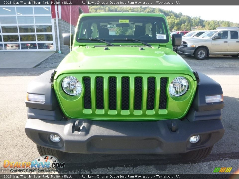 2018 Jeep Wrangler Sport 4x4 Mojito! / Black Photo #8