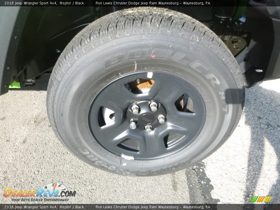 2018 Jeep Wrangler Sport 4x4 Mojito! / Black Photo #9