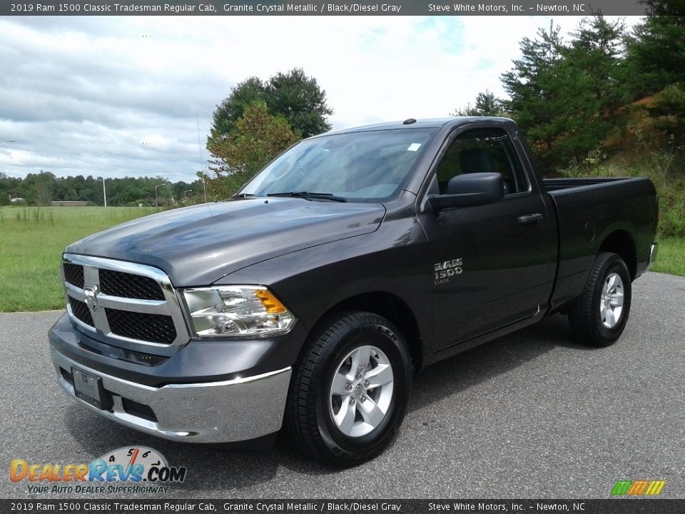 2019 Ram 1500 Classic Tradesman Regular Cab Granite Crystal Metallic / Black/Diesel Gray Photo #2