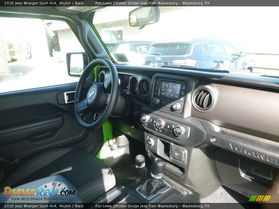 2018 Jeep Wrangler Sport 4x4 Mojito! / Black Photo #12