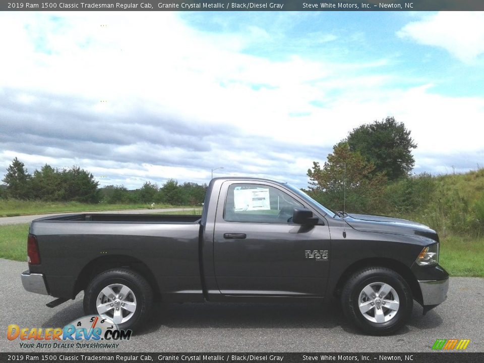 2019 Ram 1500 Classic Tradesman Regular Cab Granite Crystal Metallic / Black/Diesel Gray Photo #5