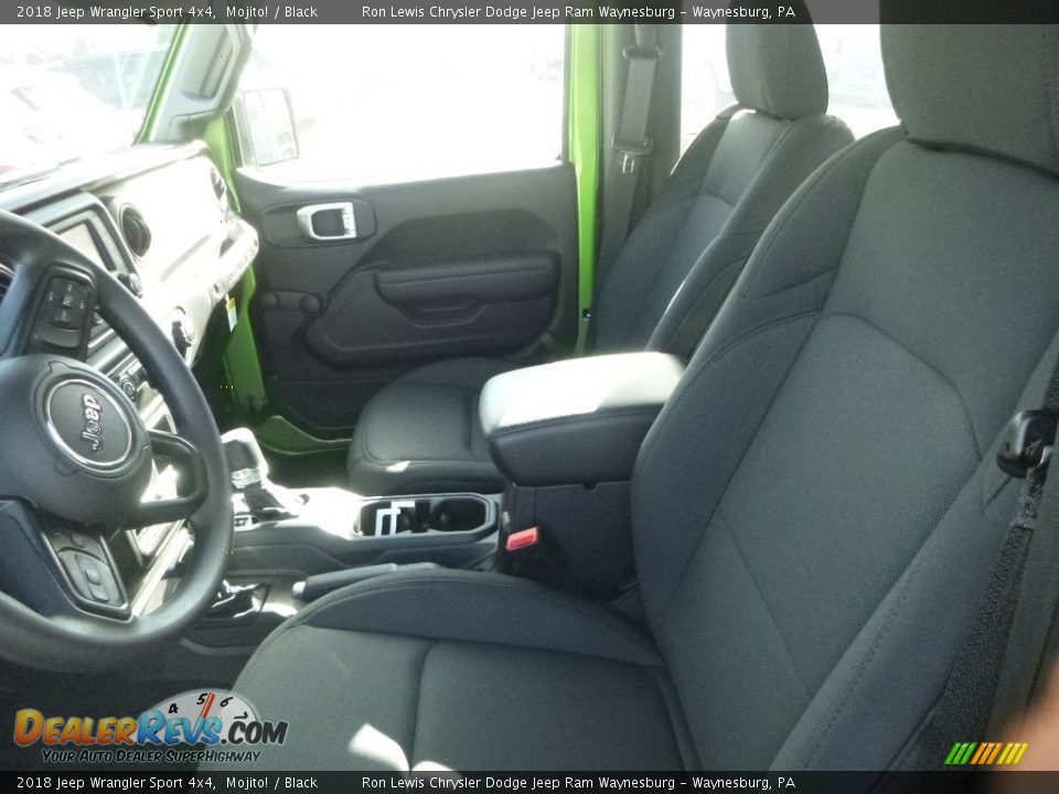 2018 Jeep Wrangler Sport 4x4 Mojito! / Black Photo #14