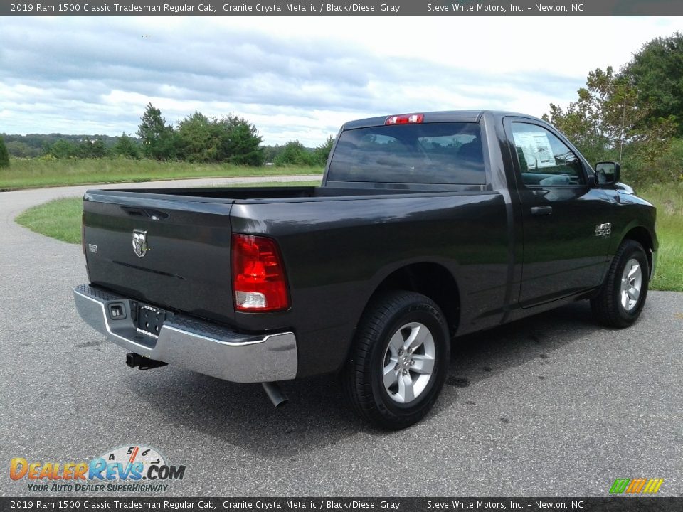 2019 Ram 1500 Classic Tradesman Regular Cab Granite Crystal Metallic / Black/Diesel Gray Photo #6