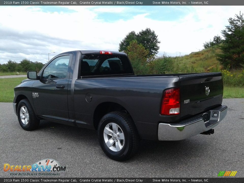 2019 Ram 1500 Classic Tradesman Regular Cab Granite Crystal Metallic / Black/Diesel Gray Photo #8