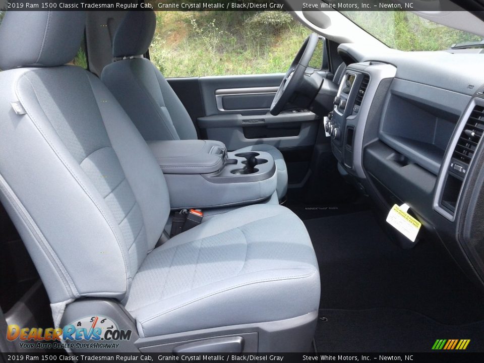 2019 Ram 1500 Classic Tradesman Regular Cab Granite Crystal Metallic / Black/Diesel Gray Photo #14