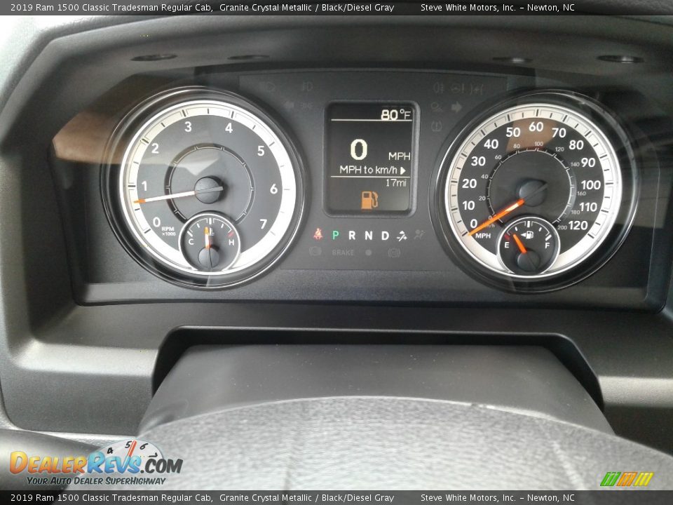 2019 Ram 1500 Classic Tradesman Regular Cab Gauges Photo #17