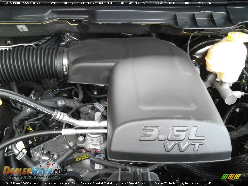 2019 Ram 1500 Classic Tradesman Regular Cab Granite Crystal Metallic / Black/Diesel Gray Photo #26