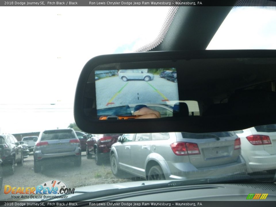 2018 Dodge Journey SE Pitch Black / Black Photo #18