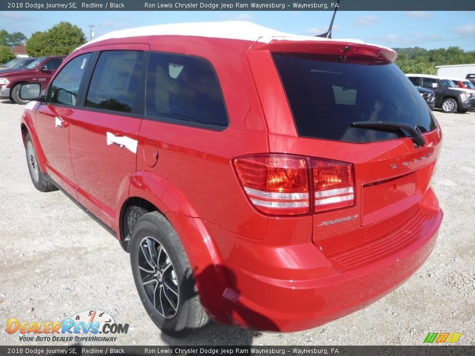2018 Dodge Journey SE Redline / Black Photo #3