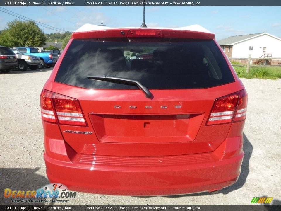 2018 Dodge Journey SE Redline / Black Photo #4