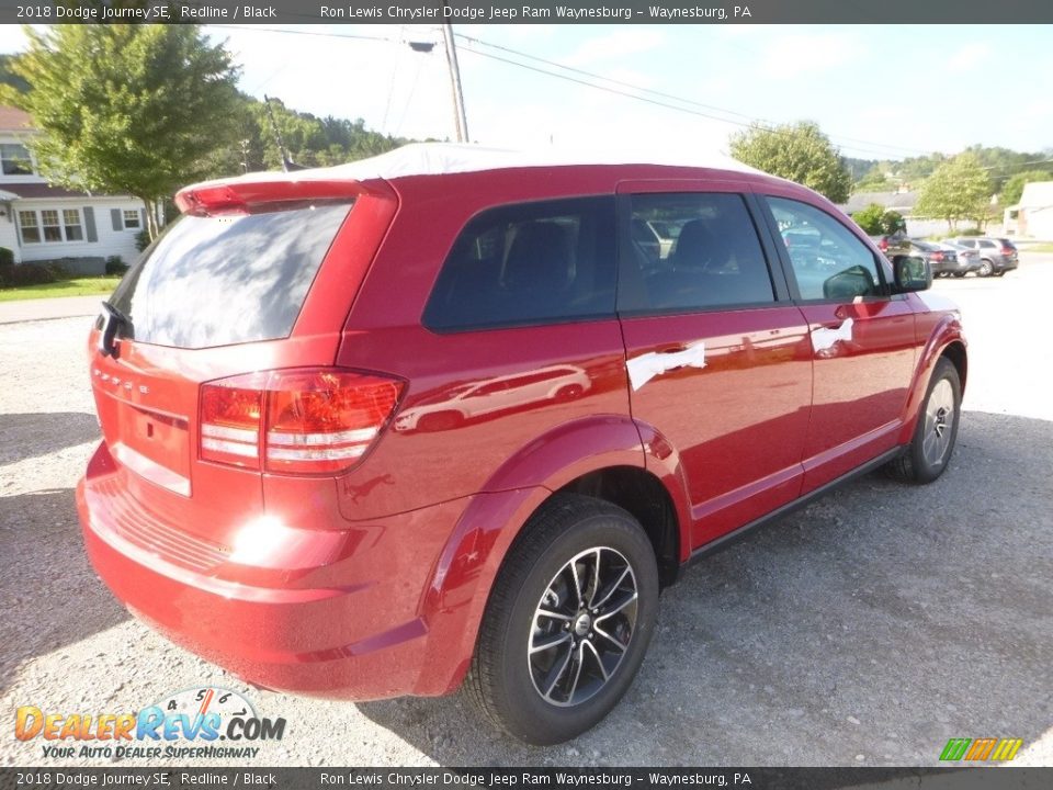 2018 Dodge Journey SE Redline / Black Photo #5