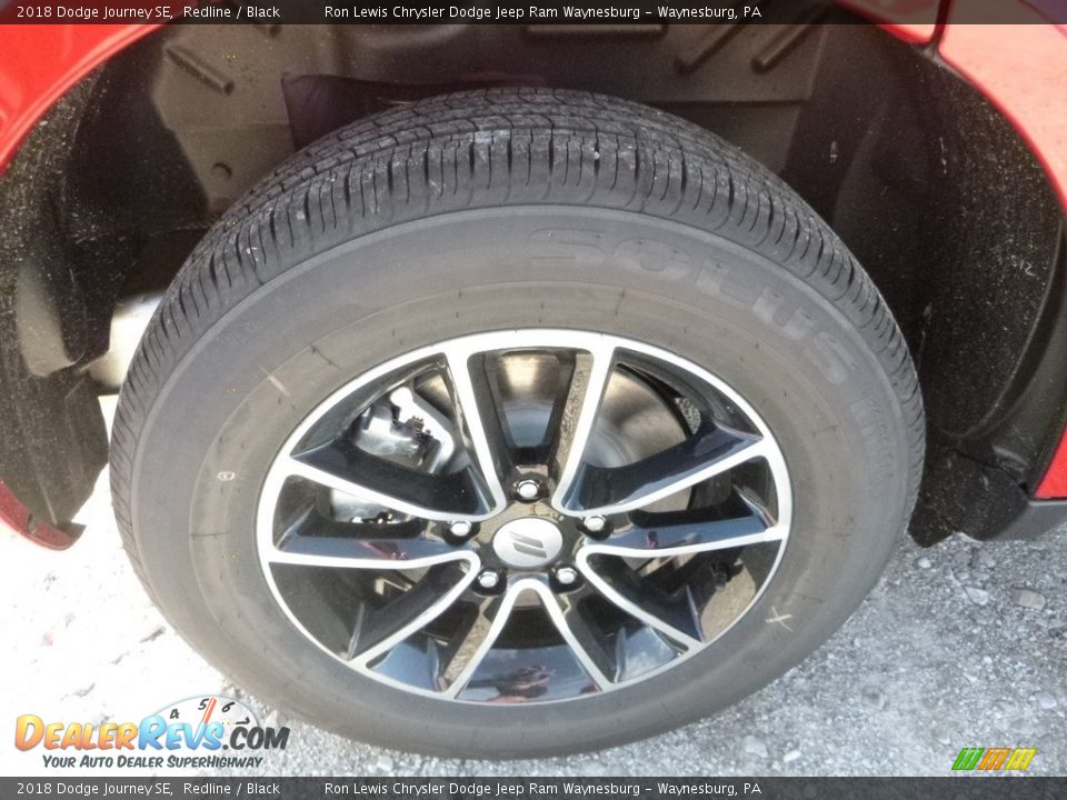 2018 Dodge Journey SE Redline / Black Photo #9