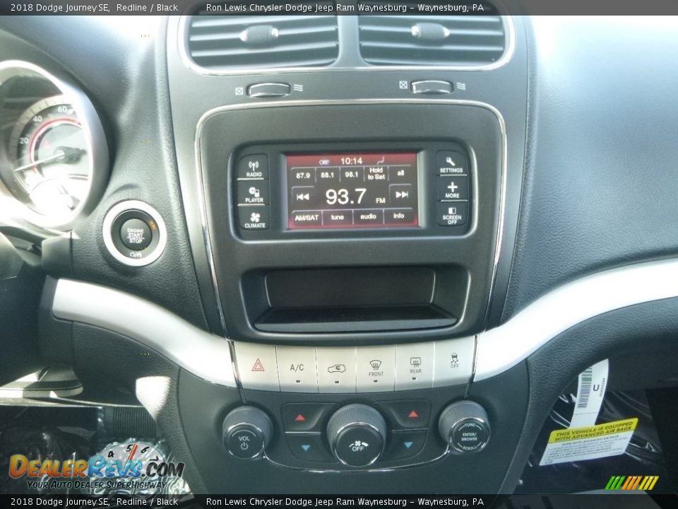 2018 Dodge Journey SE Redline / Black Photo #19