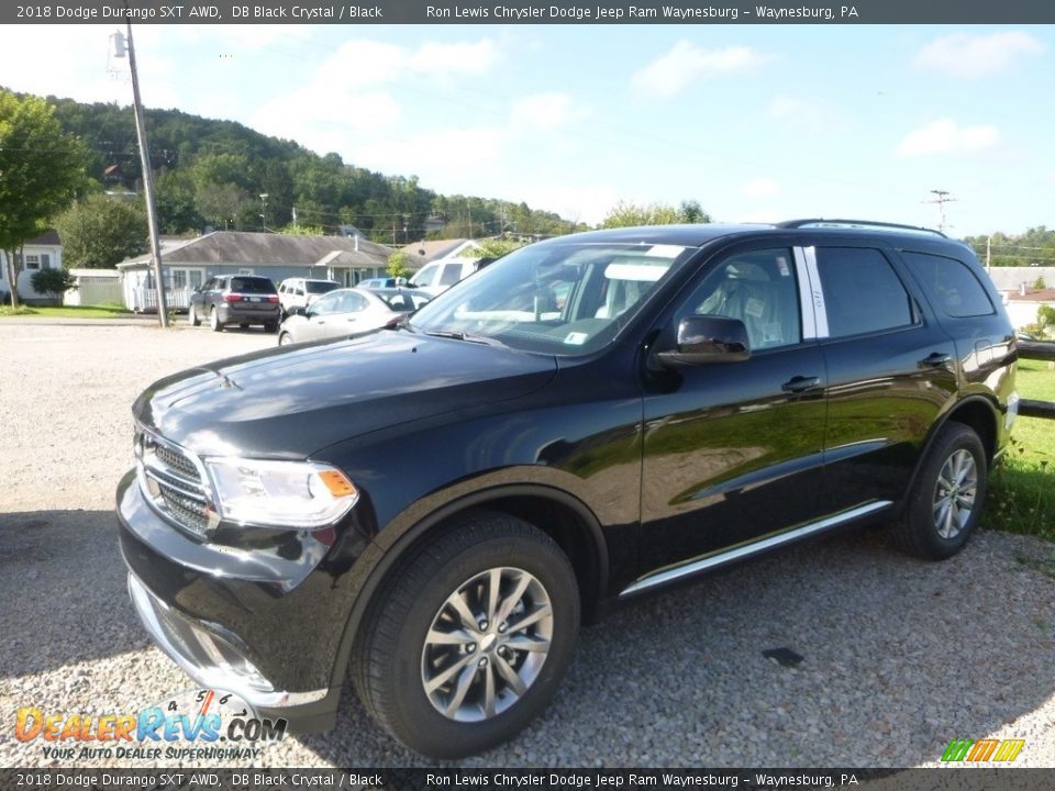 2018 Dodge Durango SXT AWD DB Black Crystal / Black Photo #1