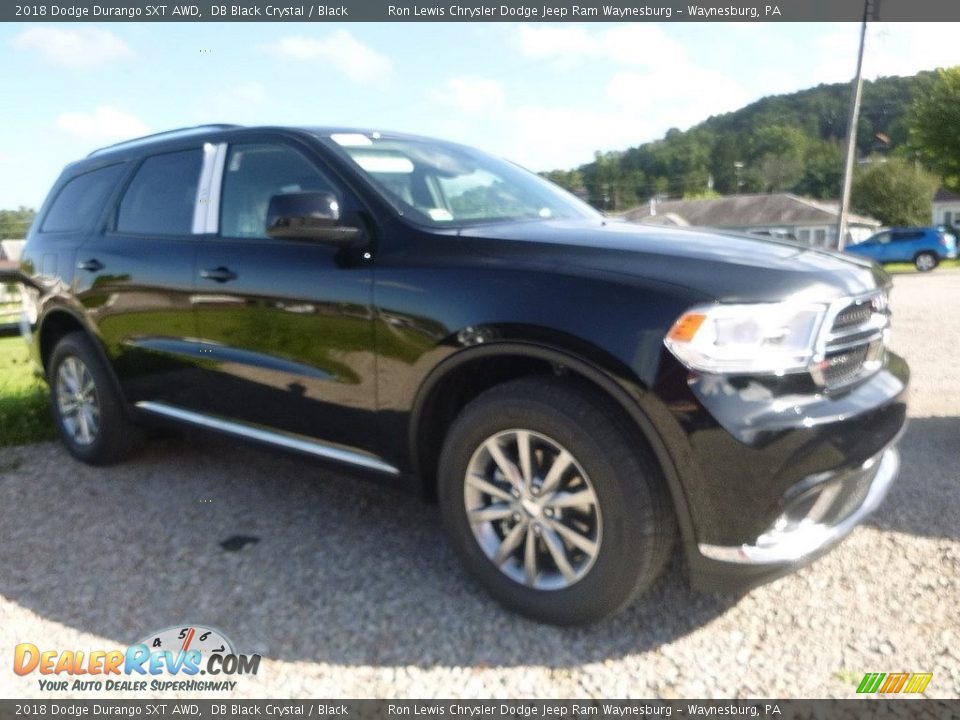 2018 Dodge Durango SXT AWD DB Black Crystal / Black Photo #2