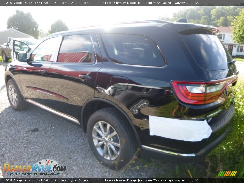 2018 Dodge Durango SXT AWD DB Black Crystal / Black Photo #4