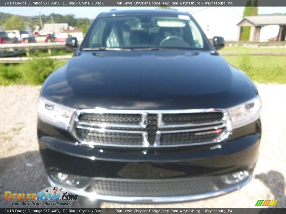 2018 Dodge Durango SXT AWD DB Black Crystal / Black Photo #6