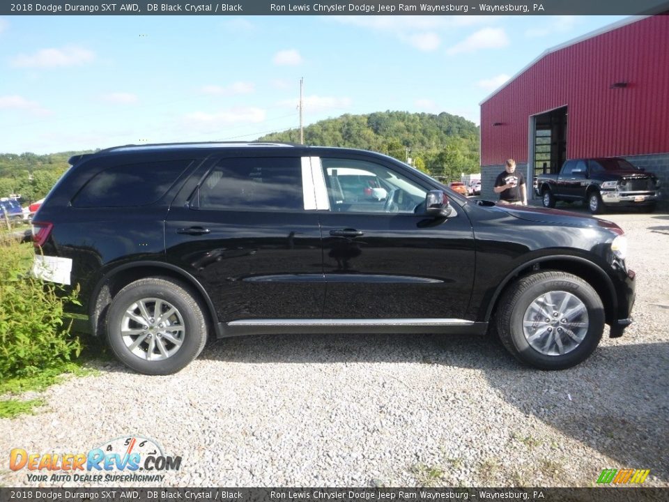 2018 Dodge Durango SXT AWD DB Black Crystal / Black Photo #7