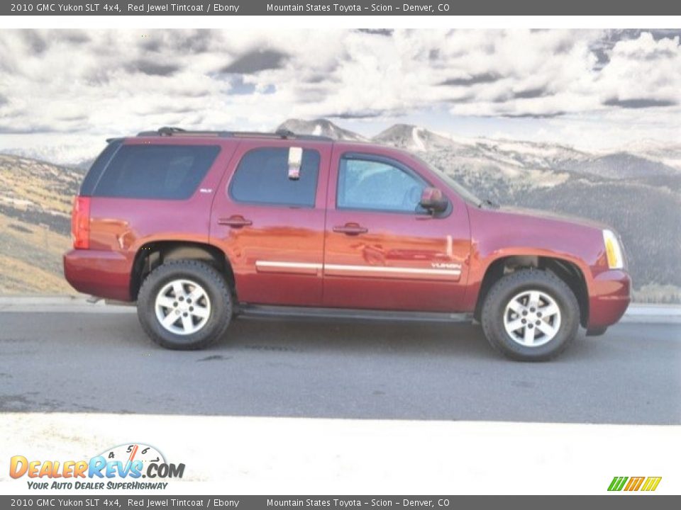 2010 GMC Yukon SLT 4x4 Red Jewel Tintcoat / Ebony Photo #2