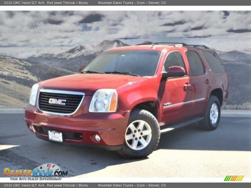 2010 GMC Yukon SLT 4x4 Red Jewel Tintcoat / Ebony Photo #5