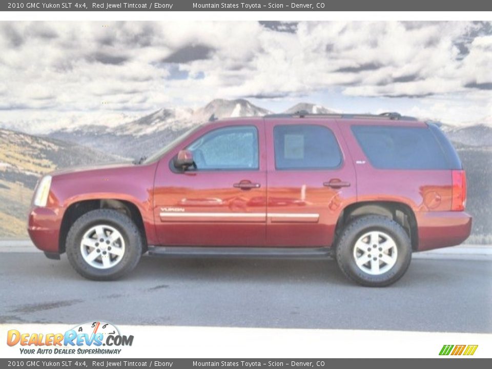 2010 GMC Yukon SLT 4x4 Red Jewel Tintcoat / Ebony Photo #6
