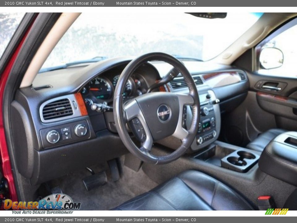 2010 GMC Yukon SLT 4x4 Red Jewel Tintcoat / Ebony Photo #10