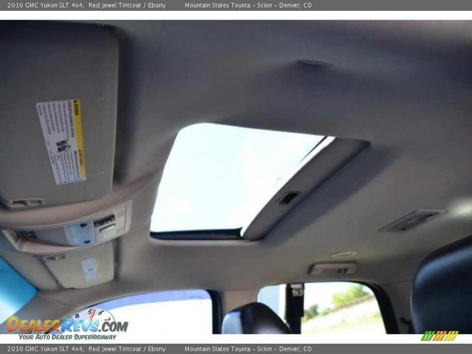 2010 GMC Yukon SLT 4x4 Red Jewel Tintcoat / Ebony Photo #14