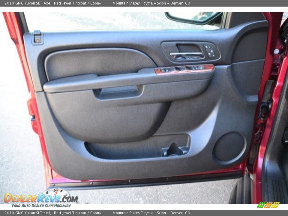 2010 GMC Yukon SLT 4x4 Red Jewel Tintcoat / Ebony Photo #26