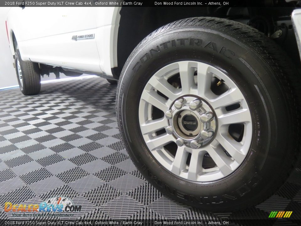2018 Ford F250 Super Duty XLT Crew Cab 4x4 Oxford White / Earth Gray Photo #2