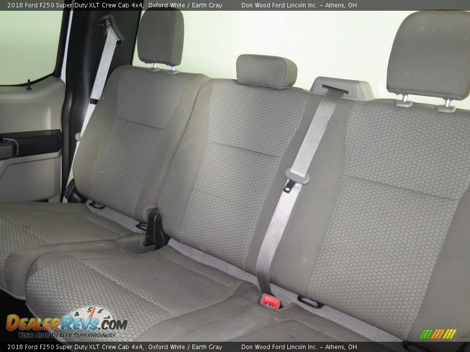 2018 Ford F250 Super Duty XLT Crew Cab 4x4 Oxford White / Earth Gray Photo #14