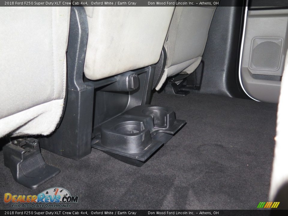 2018 Ford F250 Super Duty XLT Crew Cab 4x4 Oxford White / Earth Gray Photo #15
